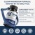 PEPAX Molecular Hydrogen Water Tablets with Magnesium 16 PPM,IHSA Certified