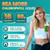 Sea Moss Drops - Irish Sea Moss Liquid Chlorophyll, Black Seed, Ashwagandha