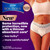Always Discreet Boutique Incontinence and Postpartum Underwear for Women, Maximum Protection, Small/Medium, Rosy, 48 Count (4 Packs of 12)
