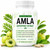 linnavarv Amla Capsules, Amla Superfruit Capsules - 90 Vegan Capsules, with Ashwagandha, Rhodiola & Saffron - Indian Gooseberry Amla Fruit Extract for Antioxidant Support, Energy, Stress Balance