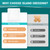150 Count Island Dressing Bordered Gauze 4" x 4", Gauze Pads Individually Wrapped, Non-Stick Pad in Center with Adhesive Border, Bandages for Wounds, First Aid