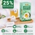 LeafLea Jasmine Green Tea Bags, Light Focus & Daily Balance, 80 Count