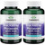 Swanson Blackstrap Molasses - Natural Iron Supplement Promoting Healthy Skin - (120 Capsules, 29mg Each) (2 Pack)