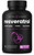 Resveratrol Complex – 1,200 mg Trans-Resveratrol with Grape Seed, Green Tea & Acai Berry – Rich in Polyphenols & Antioxidants - Support for Healthy Aging, Heart Health & Vitality – 60 Vegan Capsules