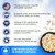 USDA Organic Lion's Mane, 50% Polysaccharides, 300ct | Focus | Brain Health