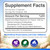 USDA Organic Lion's Mane, 50% Polysaccharides, 300ct | Focus | Brain Health