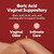 O Positiv URO Boric Acid Vaginal Suppository – with Lactic Acid, and Aloe for Fast Relief and Vaginal Odor Control – Vegan, Free from Parabens, Dyes, and Fragrances – 12 Count (Pack of 2)