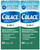 Colace 2-in-1 Stool Softener Plus Stimulant Laxative Tablets, 60 Count (Pack of 2), Gentle Constipation Relief, Docusate Sodium Plus Sennosides