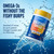 Oceanblue Essentials Everyday Omega Minis with Vitamin D3 - Burpless Fish Oil for Heart & Immune Support - Easy to Swallow - Orange Flavor - 180 Count (3 Month Supply)