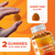 Vitamatic Vegan Turmeric with Ginger & Black Pepper, 60 Gummies - 2 Pack