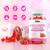 Collagen Gummies for Women Men, Hydrolyzed Collagen Protein Type I II III V X with Biotin Vitamin C A B D E Hyaluronic Acid for Hair, Skin, Nails, Joint, Immune Support, Raspberry Flavor, 120 Count