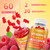 HUUAYAO Vitamin C Gummies for Adults, Chewable Vitamin C Gummies for Antioxidant & Collagen Support, Vegan, Non-GMO, Sugar-Free, Raspberry Flavor, 120 Count