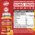 2 Pack Vegan 80MG Iron Supplement Gummies for Women & Men - Vitamin A, C, B for Adults & Kids - Blood & Builder & Energy Support for Iron Deficiency, Anemia, 120 Counts Pineapple Flavor Gummies