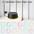 Brown Noise Sound Machine with 30 Soothing Sounds 12 Colors Night Light White Noise Machine for Adults Baby Kids Sleep Machines Memory Function 36 Volume Levels 5 Timers for Home Office Travel