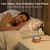 Kipcush White Noise Machine for Baby & Adults, 30 Soothing Sounds, Soft Non-Glare Nursery Lamp, 8 Color Night Lights, Memory Function (Angel V5 Wooden, Standard)