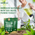 KIKI Green Irish Sea Moss Powder 8 Oz - with Bladderwrack Burdock Root Extract for Immune Support - Keto, Vegan Supplement
