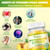 Yikecao 2 Pack Potassium Citrate Gummies 1500mg, Potassium Supplement Gummies for Adults Women & Men, Support Leg Cramps & Muscle Health, Sugar-Free, Pineapple Flavor, 120 Count