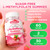 softbear L-Methylfolate Gummies 15mg for Kids & Adults, Organic Methylfolate Supplement 5-MTHF Plus Methyl B12, B1, B2, B6 Support MTHFR Gene, Cognition Function, Strawberry Flavor 120 Count