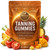 Tanning Gummies with Astaxanthin, Beta Carotene, Vitamins C & E, Skin Radiance Gummies for Natural Bronze Glow, Vegan, Sugar Free, Non-GMO, Supports Hydration & Natural-Looking Radiance, 60 Count
