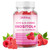 Mchokuu Myo-Inositol & D-Chiro Inositol Gummies, Ideal 40:1 Ratio Supplement for Women with Vitamin D3 & B12 for Support Hormonal Balance & Wellness, Sugar Free, Raspberry, 120 Count