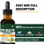 Verdeherb Eyebright (Euphrasia) Eye Health Oral Drops w/Lutein & Bilberry