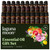 Lagunamoon Essential Oils Set, Top 20 Gift Set Oils for Diffusers, Humidifiers, Aromatherapy, Candle Making Scents, Cars & Home Products, Peppermint, Tea Tree, Lavender, Eucalyptus, Lemongrass (10mL)