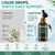 Lymphatic Drainage Drops, Herbal Liquid Supplement, 4-Herb Blend, 2 Fl Oz