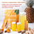 PuriVibe Ginger Shots Juice Powder, Pineapple, Turmeric, Immunity, 15 Packs