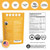 PuriVibe Ginger Shots Juice Powder, Pineapple, Turmeric, Immunity, 15 Packs
