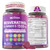 1500mg Resveratrol+NAD+ 600mg +Quercetin+Fisetin Gummies-Sugar Free,1 Pack