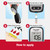 Accu-Chek Guide Glucose Test Strips for Diabetic Blood Sugar Testing (Pack of 100)