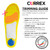 CURREX RunPro Insoles for Running Shoes, Arch Support Inserts to Help Reduce Fatigue, Prevent Injuries, Boost Performance for Men & Women (High Arch, Medium Size)