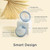 Saalt Menstrual Disc - Soft, Flexible, Reusable Medical-Grade Silicone - Wear 12 Hours - Removal Notch - Two Sizes - Menstrual Cup or Tampon Alternative - Made in USA - Lasts 10 Years (Blue, Regular)