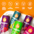 ZYN Tasty Turmeric Drink Low Cal, No Added Sugar Mixed Berry, 6 Pack