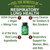 Peak Performance USDA Organic Lung Detox for Smokers with 6 Top Ingredients