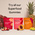 Reprise Jujube Seeds in Daily Gummies, 300 mg Full-Spectrum Jujube Seeds, Supports Relaxation & Restful Sleep, 100% Plant Based Vegan & Gelatin Free, Peach Flavored, 40 Gummies