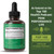 USDA Organic Wormwood Black Walnut Clove Drops Cleanse for Humans (2 Fl Oz)