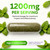 USDA Organic Spearmint Capsules | Digestive Support, 1200mg | 60-Day Supply