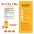 SUKU Vitamins Vegan D3 + K2 + B12 Sugar-Free & Sugar-Alcohol-Free Keto 2000IU Vitamin D Gummy Supplement for Healthy Bones, Immune Function, Healthy Metabolism, Lemon Dragon Fruit Flavor (50 Gummies)