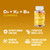 SUKU Vitamins Vegan D3 + K2 + B12 Sugar-Free & Sugar-Alcohol-Free Keto 2000IU Vitamin D Gummy Supplement for Healthy Bones, Immune Function, Healthy Metabolism, Lemon Dragon Fruit Flavor (50 Gummies)