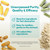 ANDREW LESSMAN Ginkgo 120 Plus Ginseng 200mg - 60 Capsules - Standardized Extract Blend to Support Brain, Memory and Cognitive Function. Adaptogen, Combats Stress and Fatigue. No Additives