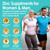 Fermented Zinc Gummies 50mg + Vitamin C & D3 Zinc Supplements for Women Men