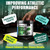 KAACHLI 2pcs 3000mg Creatine Monohydrate Gummies,Muscle Shaping and Growth