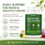 Zafira Organics Recovery Foundation, Natural Herbal Formula with Saffron Ginger Extract, Magnesium, Zinc, B12 for Digestion, Mood, Hair Support, 90 Capsules