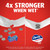 Charmin Ultra Strong Clean Touch 2-Ply Toilet Paper, 18 Family Mega Rolls = 90 Regular Rolls, White