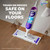 Swiffer PowerMop Mopping Kit for Floor Cleaning, Set Includes 1 Power Mop, 2 Replacement Pads, 1 Liquid Solution Refill, 2 Batteries, No Bucket Needed Electric Spray Cleaner, Multi-Surface and Wood