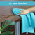 HOMEXCEL 100PK Microfiber Cleaning Cloth, Cleaning Rag for Home, 11.5x11.5