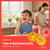 SmartyPants Kids Multivitamin Gummies, Omega 3 (DHA/EPA), Vitamins D3, C, B12, B6, Vitamin A, K & Zinc, Gluten Free, Three Fruit Flavors, 80 Count (40 Day Supply)
