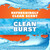 Hefty Ultra Strong 13 Gal Kitchen Trash Bags, White, Clean Burst, 80ct