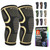 Modvel Compression Knee Brace for Women & Men - 2 Pack Knee Brace for Women Running Knee Pain, Knee Support Compression Sleeve, Workout Sports Knee Braces for Meniscus Tear ACL & Arthritis Pain Relief